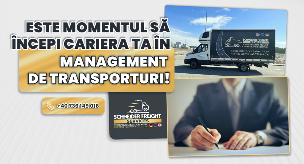 Cariera in management de transporturi Promo